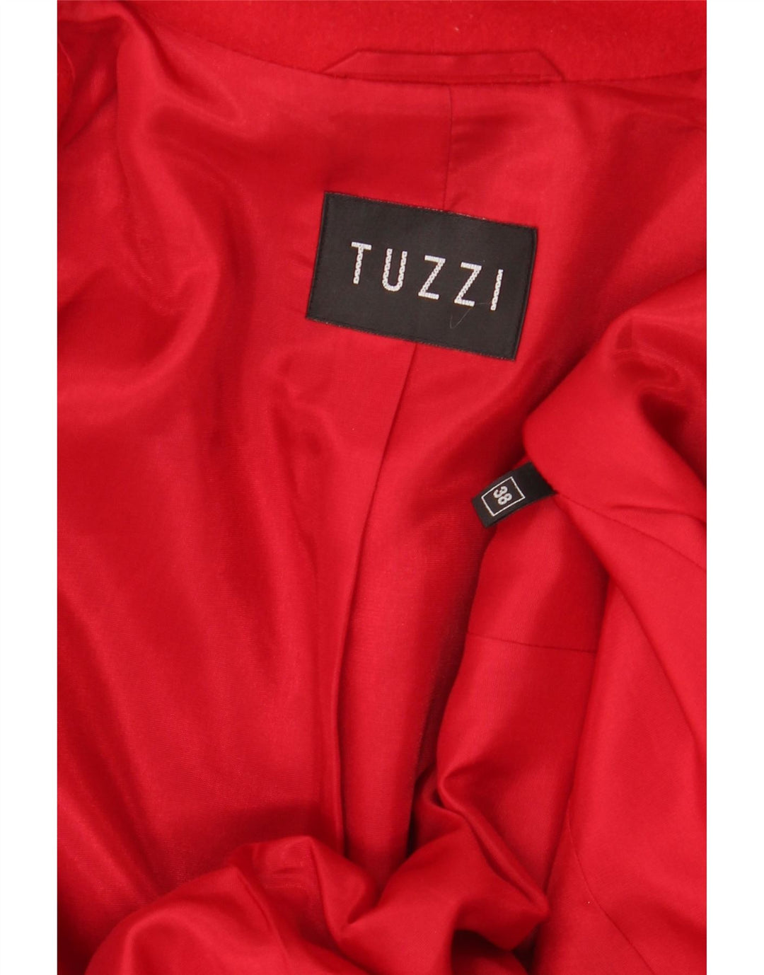 TUZZI Chaqueta Blazer para Mujer EU 38 Mediano Rojo