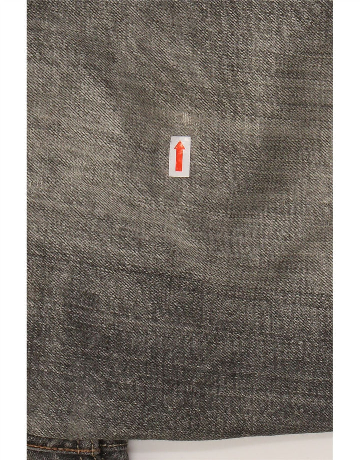 LEVI'S Vaqueros rectos 505 para hombre W33 L30 Algodón gris