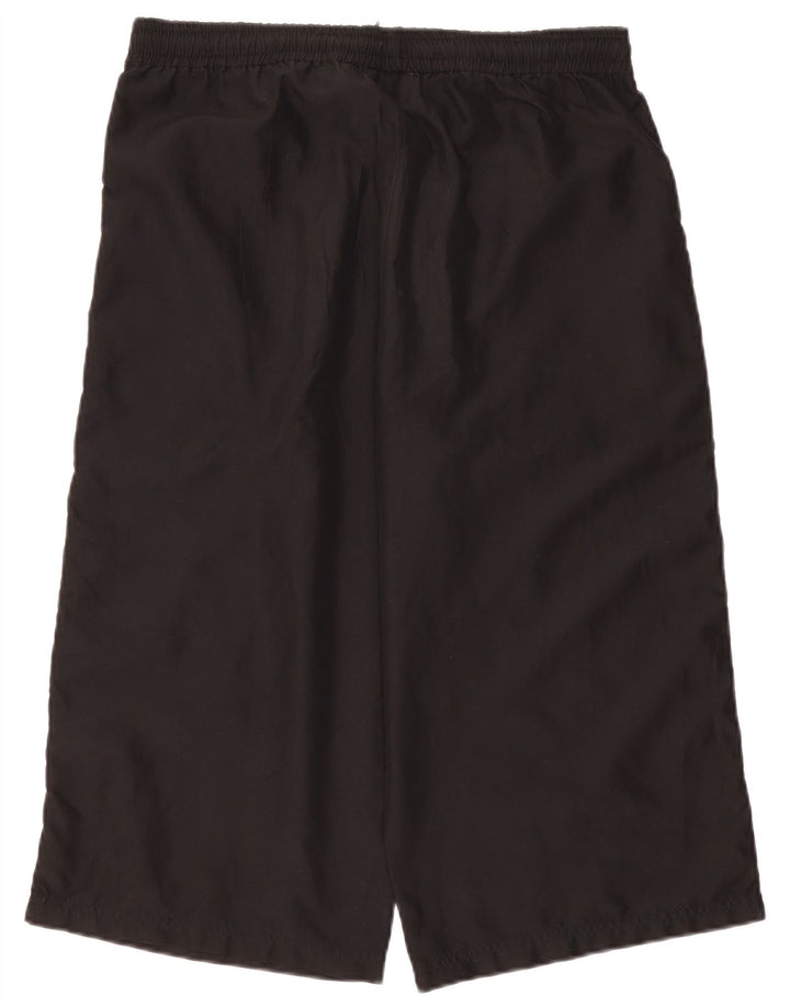 Fila Bermudas deportivas para hombre, pantalones cortos medianos negros