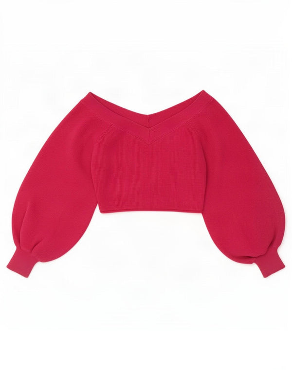 Zara Jersey Bolero para Mujer UK 8 Small Viscosa Rosa