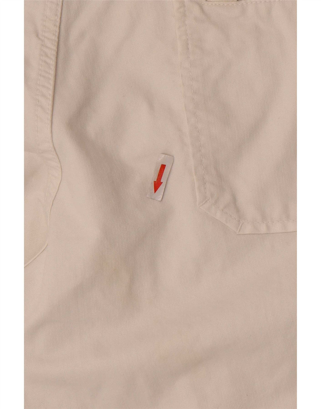 Datch Pantalones cortos casuales para hombre W33 Algodón blanco mediano