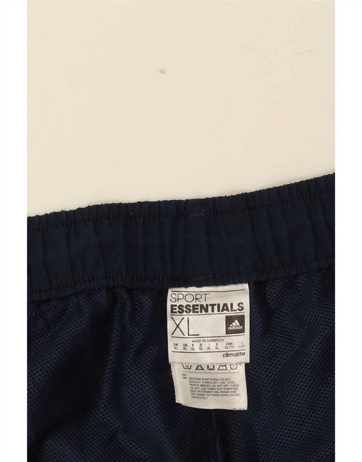 Adidas Mens Climalite Sport Shorts XL Azul Marino Poliéster