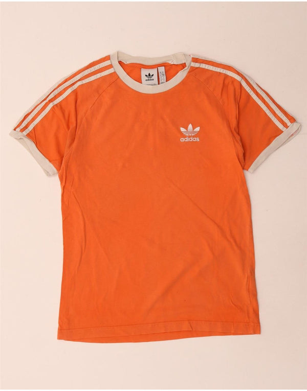 Adidas Hombre Camiseta Top Small Naranja Algodón