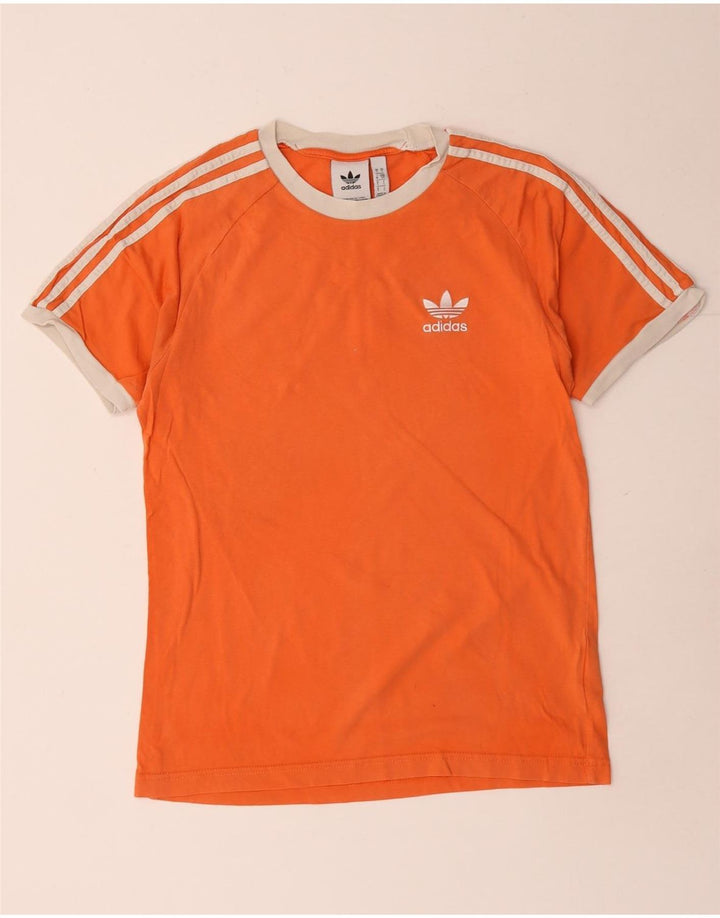 Adidas Hombre Camiseta Top Small Naranja Algodón