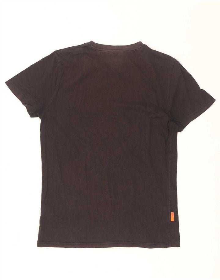 Superdry Camiseta Hombre Top XL Algodón Negro