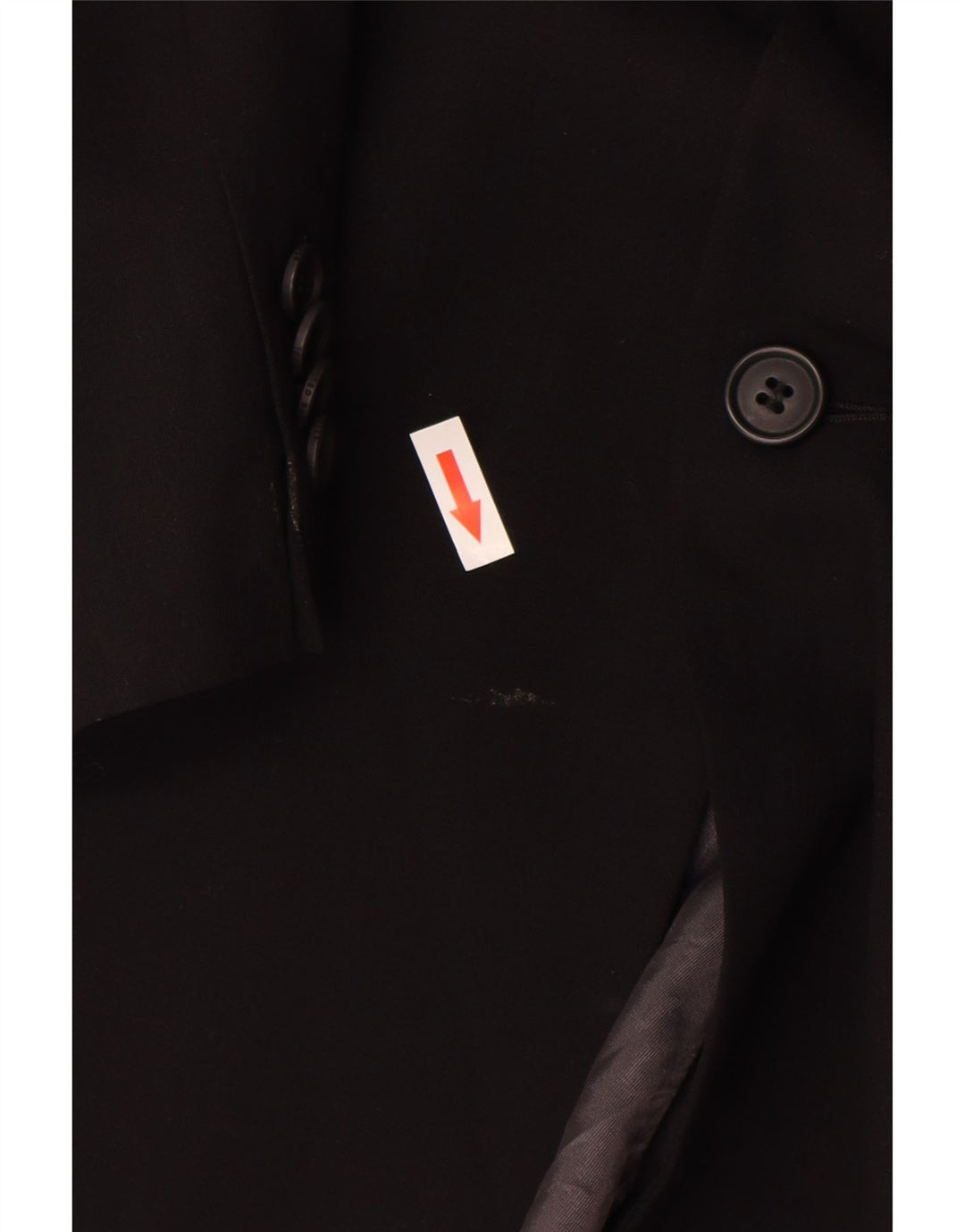 Ted Baker Chaqueta Blazer de 3 Botones para Hombre US 42 XL Negro Lana Nueva