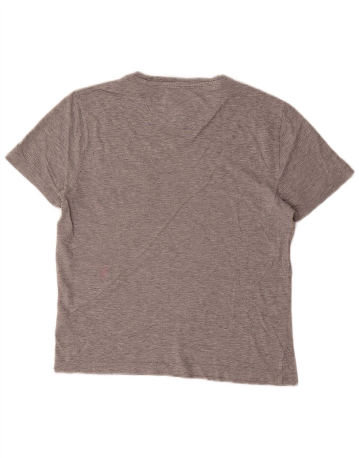 Camiseta Penguin Hombre Top Small Gris Algodón