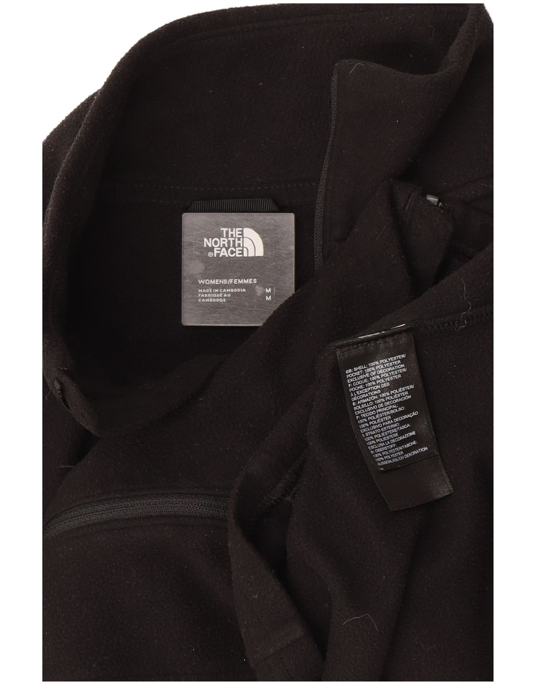 The North Face Chaqueta polar para mujer UK 40 Mediana Poliéster negro