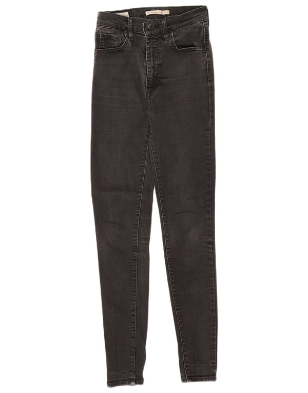 Vaqueros Levi's Mile High Super Skinny para mujer W26 L30 Negro