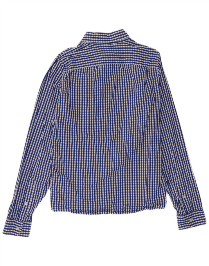 HOLLISTER Mens Shirt XL Blue Check Cotton