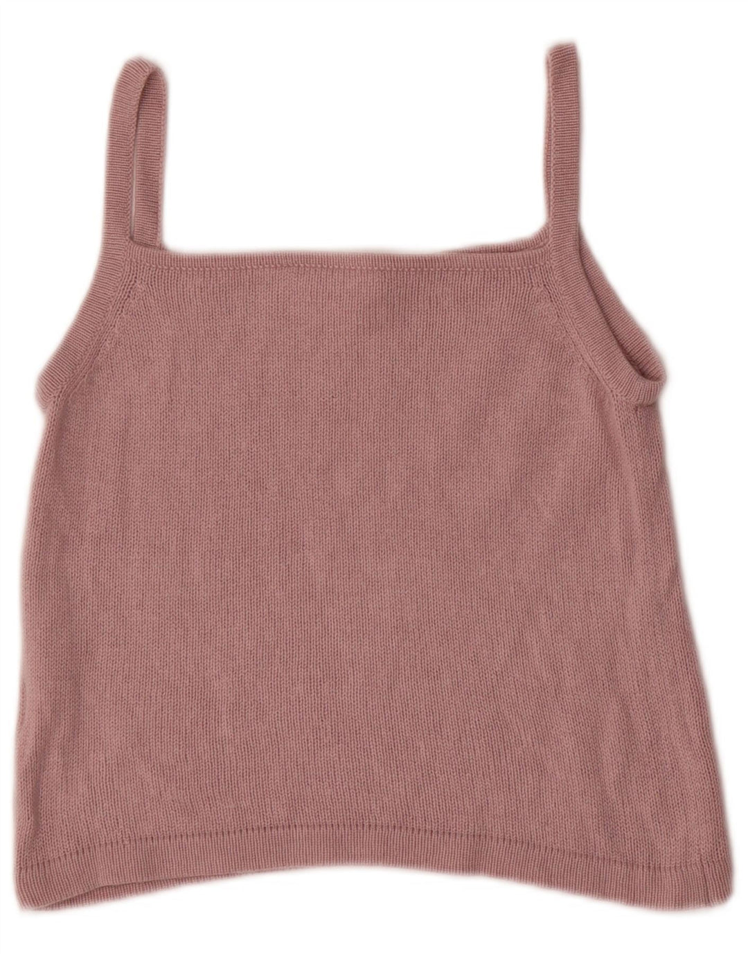 Marella Top corto de tirantes para mujer UK 42 Seda rosa medio