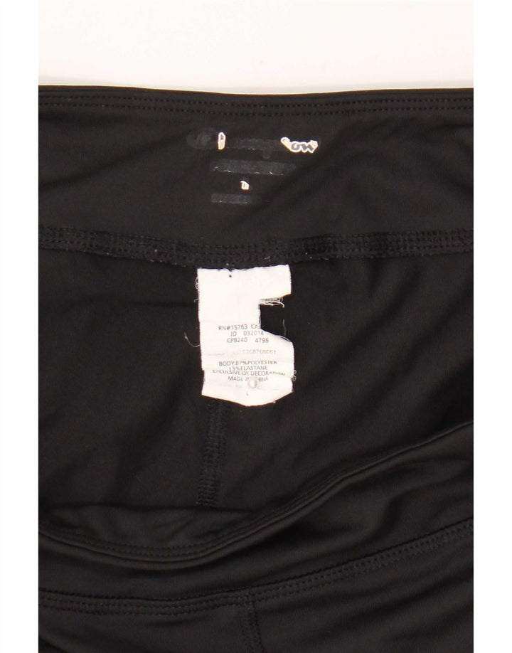 Champion Leggings Capri Mujer Grande Negro Colorblock Poliéster