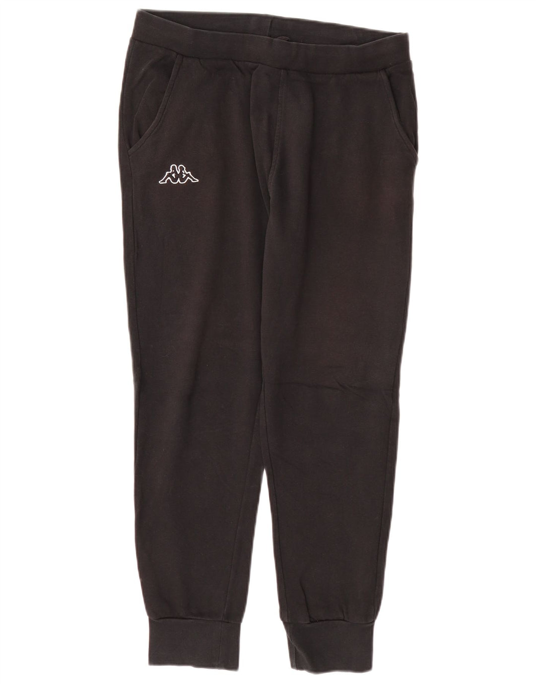 KAPPA Womens Tracksuit Trousers Joggers UK 10 Small  Black