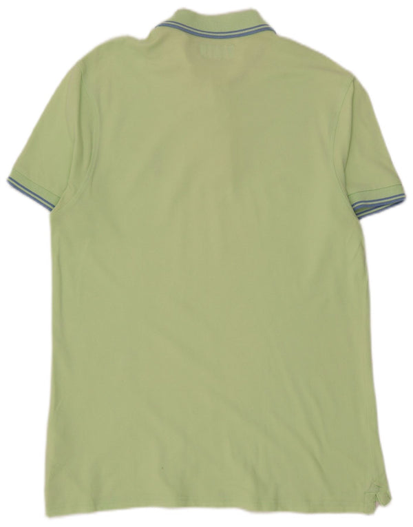 Refrigue Mens Polo Shirt 2XL Green Cotton