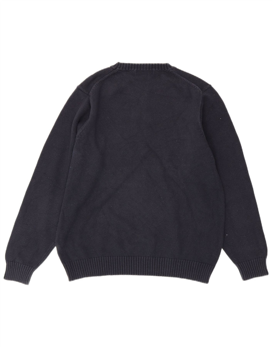 MARKS & SPENCER Jersey de cuello redondo para hombre UK 38/40 Azul marino mediano