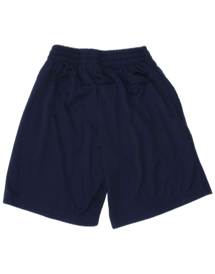 Adidas Pantalones cortos deportivos Climalite Graphic para niños 5-6 años Azul marino Poliéster