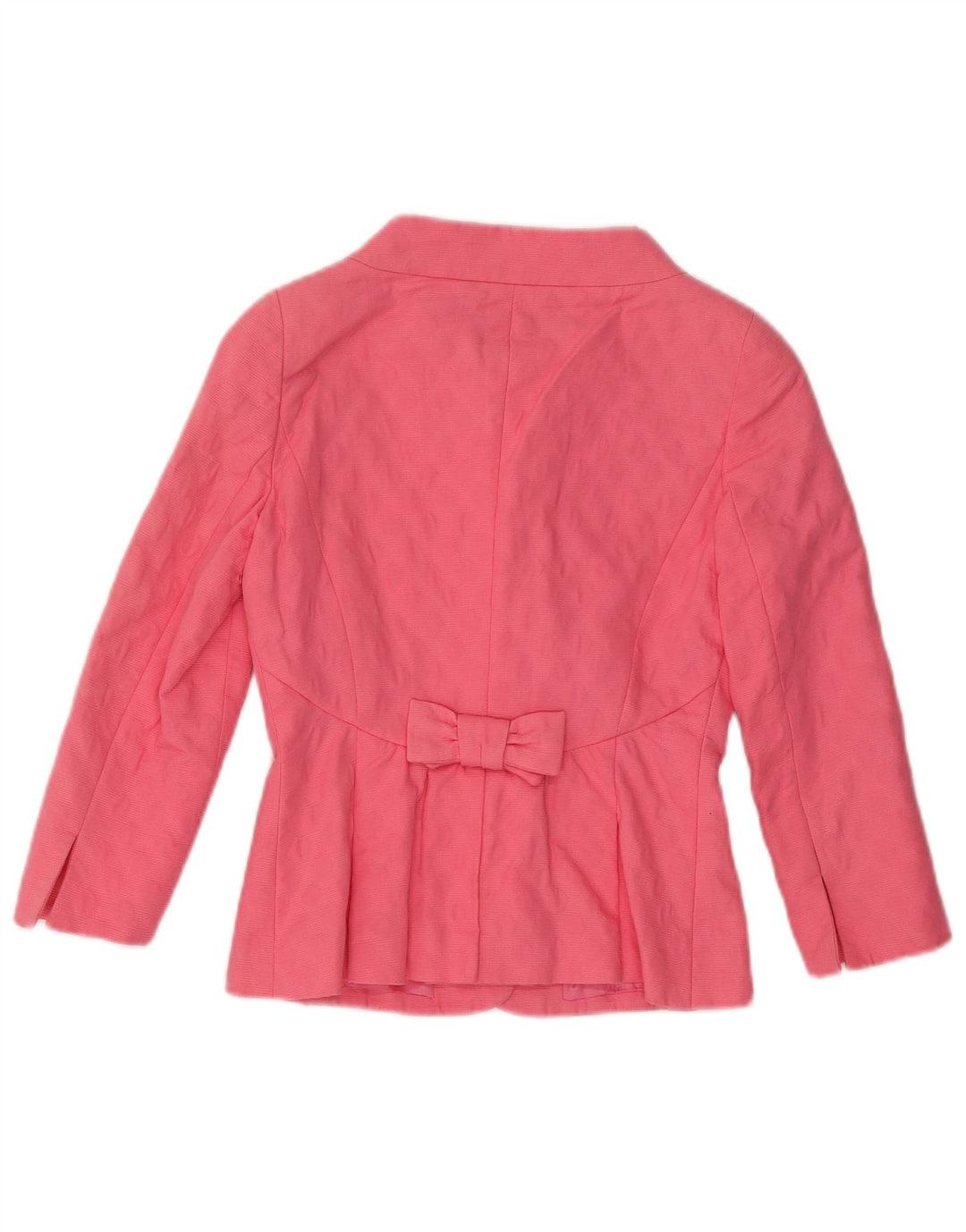LUISA SPAGNOLI Chaqueta tipo blazer con 5 botones y manga 3/4 para mujer IT 40 Small Pink