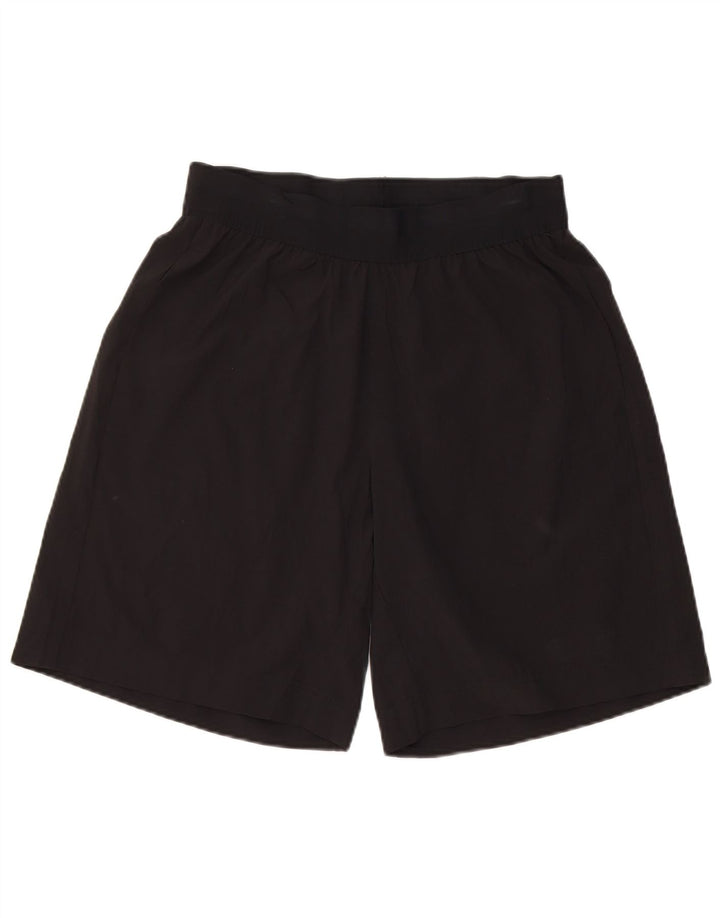 Champion Pantalones cortos deportivos para mujer UK 12 Mediano Negro Poliéster