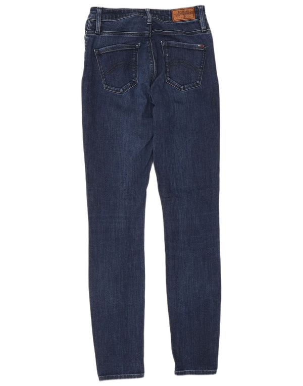 Vaqueros pitillo para mujer Tommy Hilfiger W28 L32 Algodón azul marino