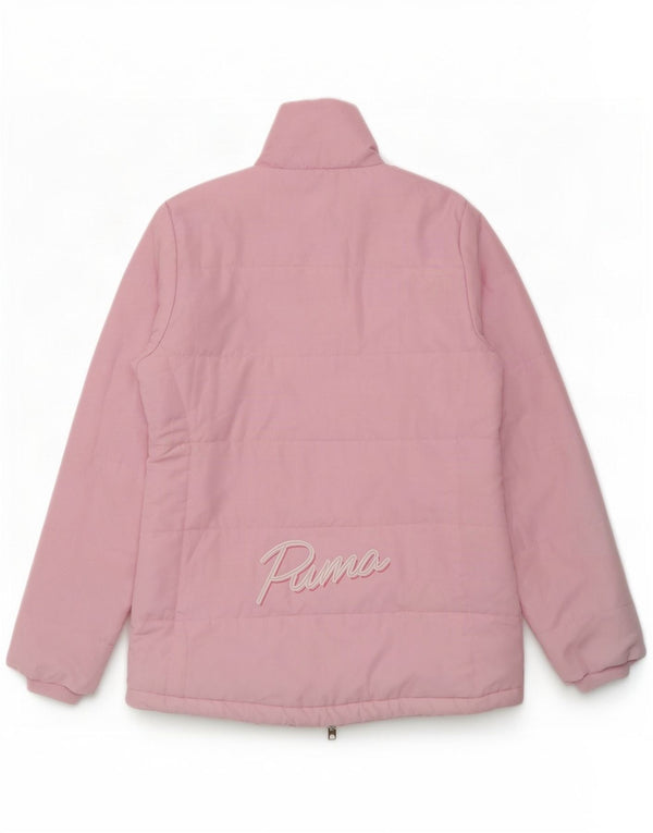 Puma Chaqueta Acolchada Gráfica Niñas 13-14 Años Rosa