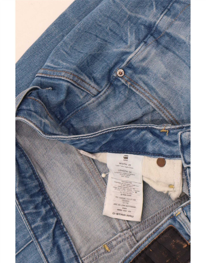 G-Star Mujer Arc Slim Jeans W26 L31 Algodón Azul