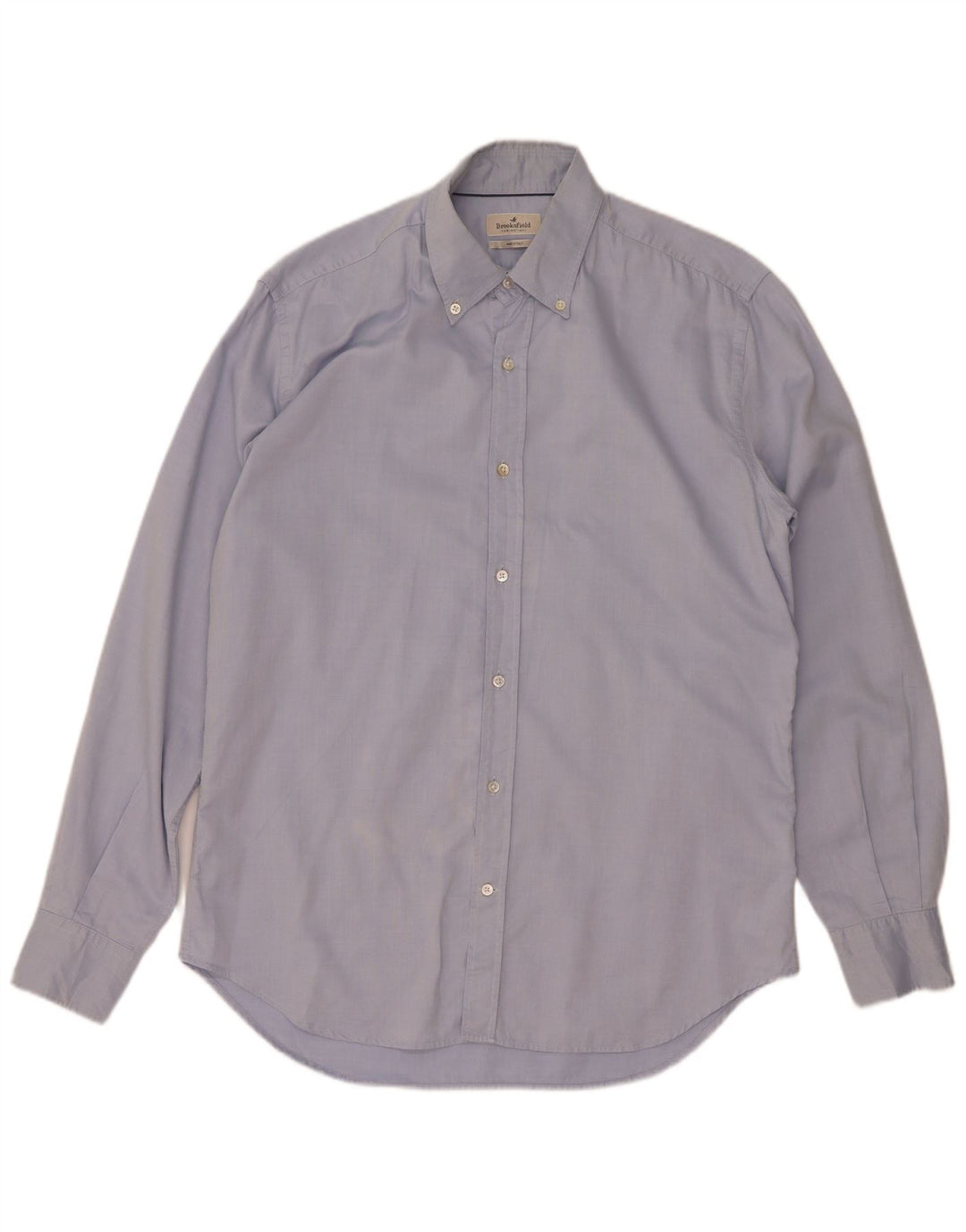 Camisa Brooksfield para hombre talla 41 algodón azul grande