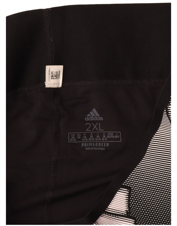 Adidas Leggings gráficos para mujer ES 24/26 2XL Negro Poliéster