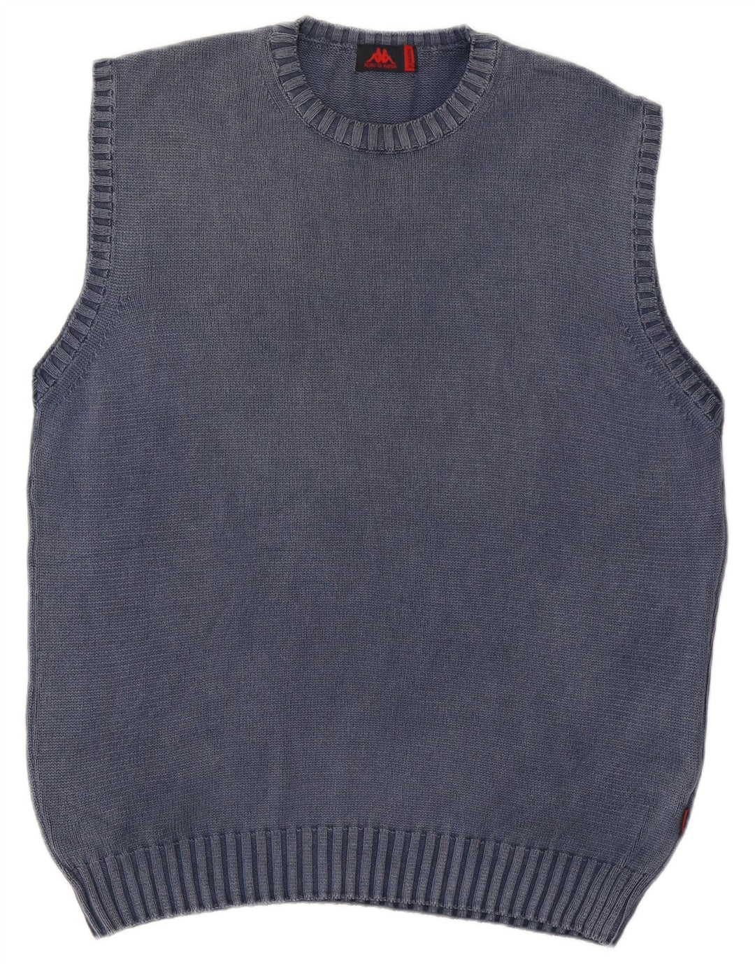Kappa Hombre Chaleco Tank Top XL Azul Algodón