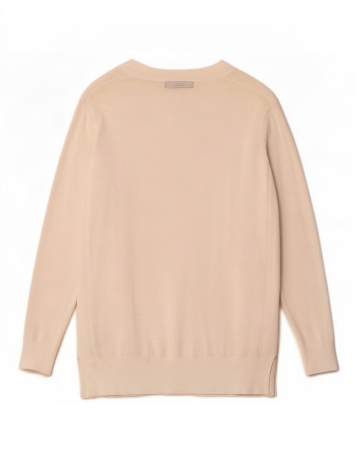Marks & Spencer - Cárdigan abierto para mujer, talla 40, talla mediana, color blanco