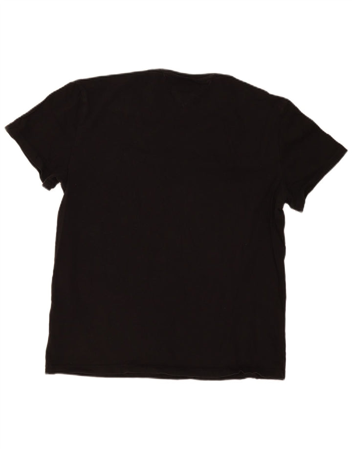 Tommy Hilfiger - Camiseta para hombre, talla grande, color negro