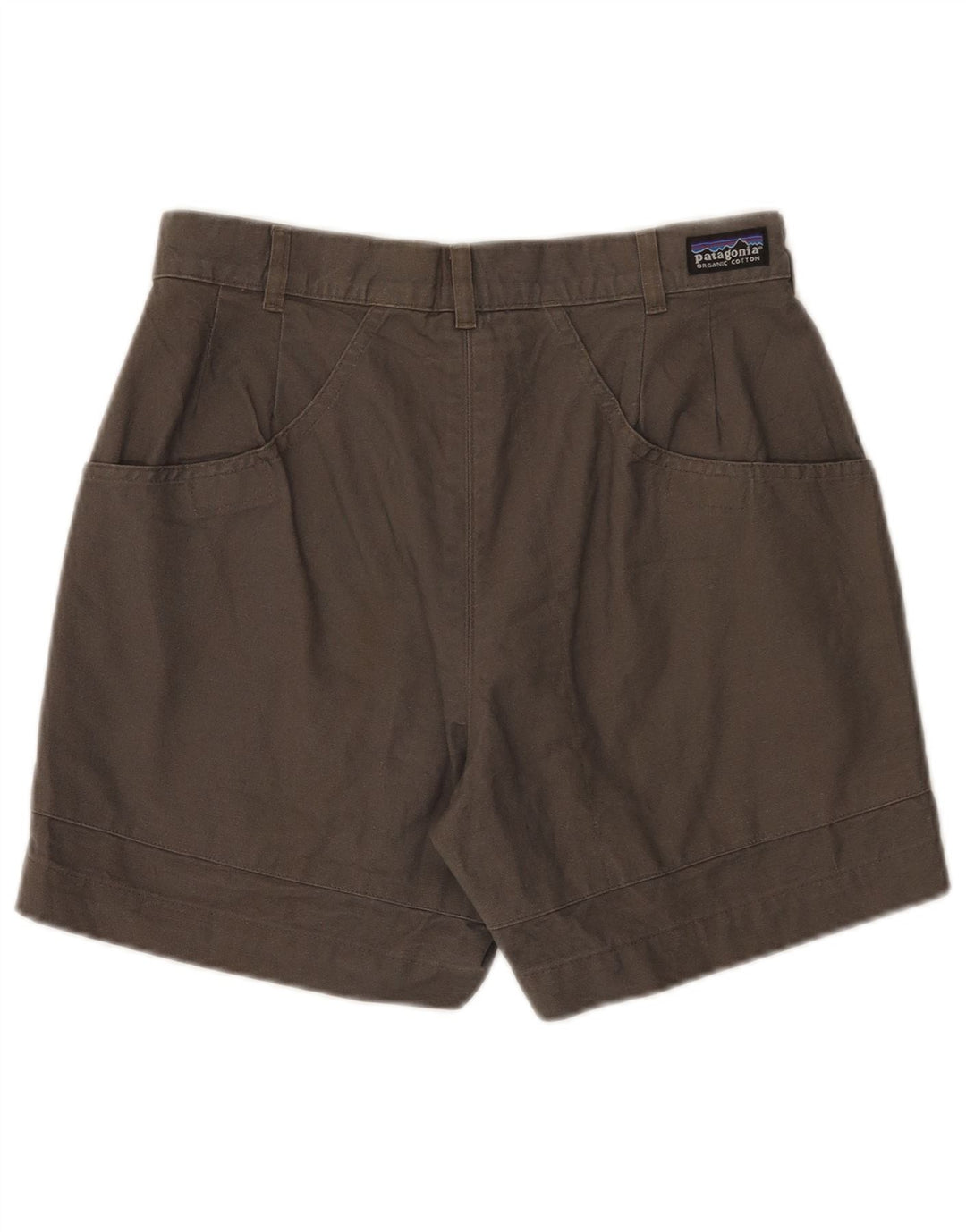 Pantalón Corto Chino Patagonia Hombre W30 Algodón Gris Medio