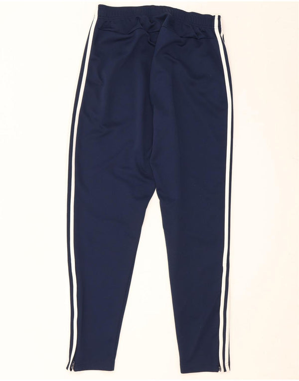 Adidas - Pantalón de chándal para hombre, talla 42/44, talla grande, azul marino