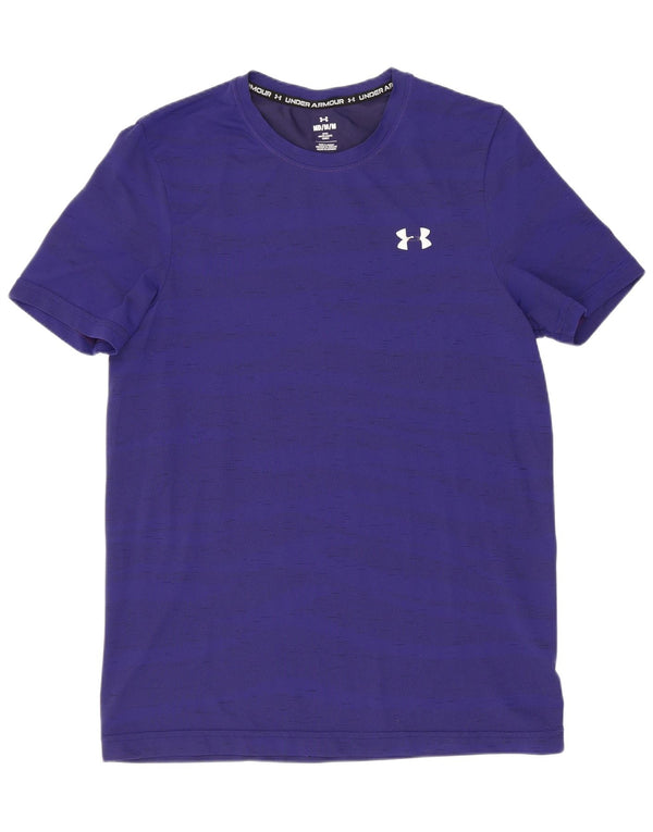 Camiseta Under Armour Hombre Top Medium Azul Marino Rayas