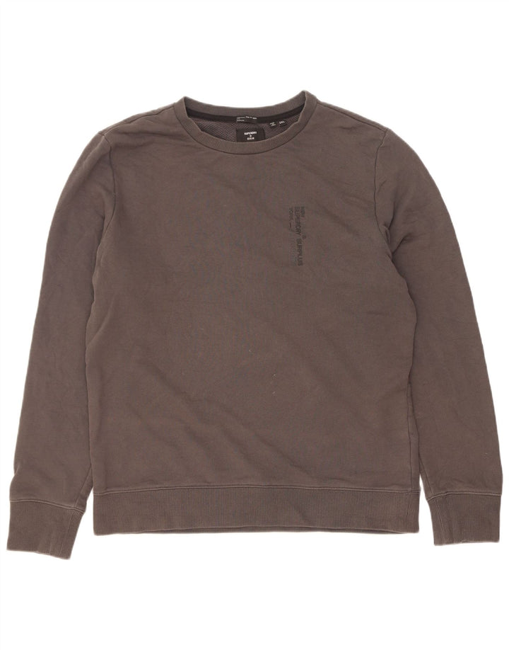 Superdry Sudadera Jumper para Hombre 2XL Gris
