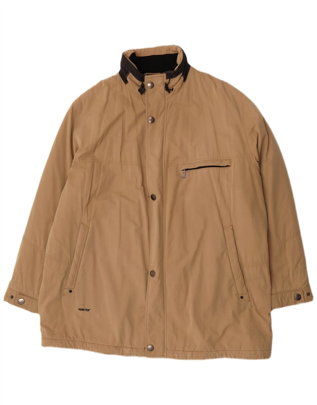 Bugatti Chaqueta cortavientos Gore-Tex para hombre UK 62 6XL Algodón beige