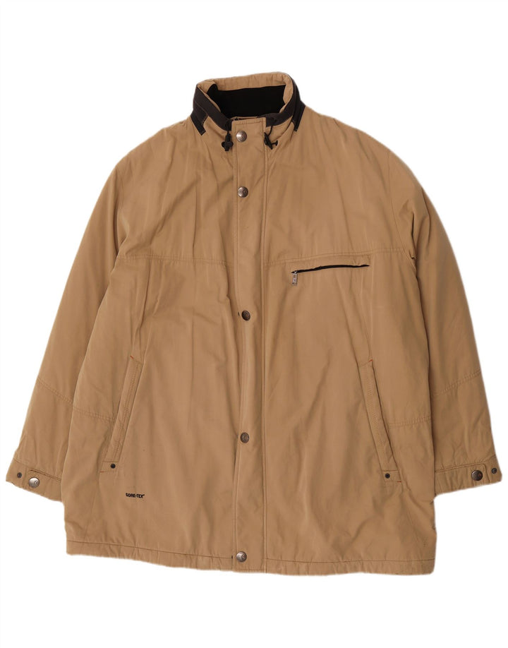 Bugatti Chaqueta cortavientos Gore-Tex para hombre UK 62 6XL Algodón beige