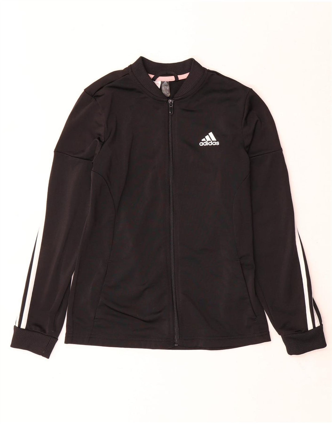 Adidas Chaqueta Chándal Niña 11-12 Años Negro Poliéster
