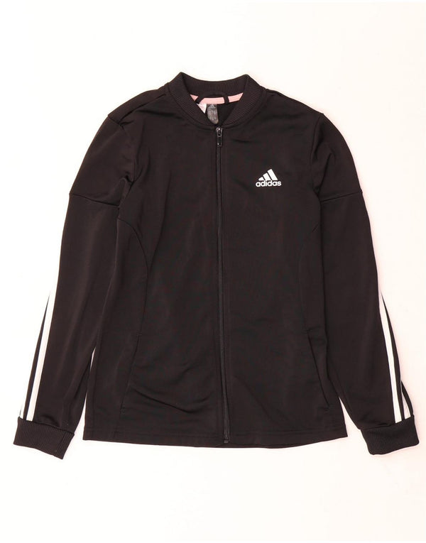 Adidas Chaqueta Chándal Niña 11-12 Años Negro Poliéster
