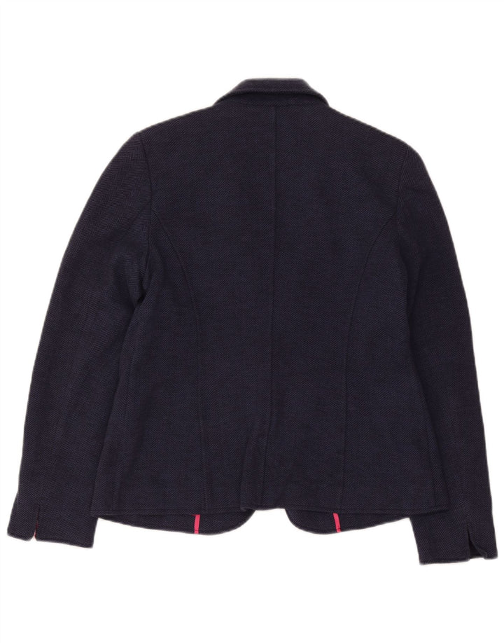 Joules Chaqueta tipo blazer con 1 botón para mujer UK 44 Grande Azul marino Espiga