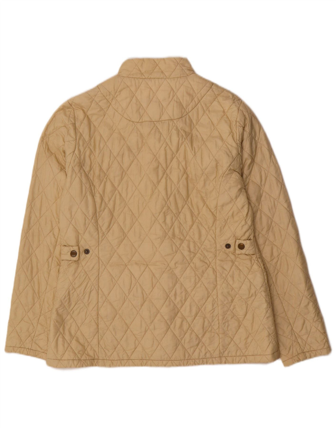 Barbour Chaqueta Acolchada Para Mujer UK 12 Poliamida Beige Medio