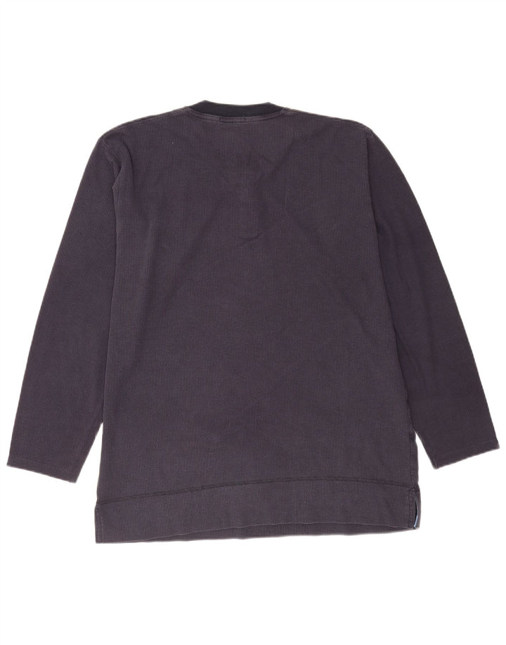 Marks & Spencer Hombre Sudadera Jumper Medium Azul Marino Algodón
