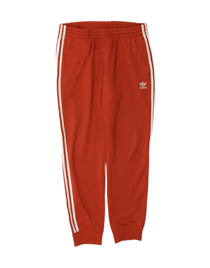 Adidas Hombre Pantalones De Chándal Joggers Grande Marrón Poliéster