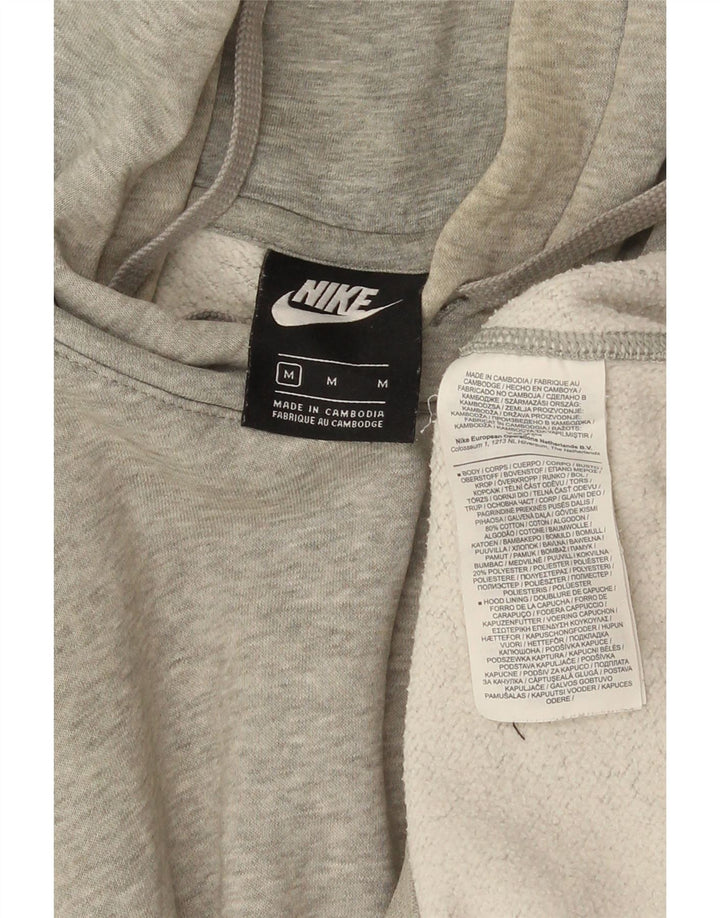 Sudadera con capucha Nike para hombre - Jersey de algodón moteado en gris medio