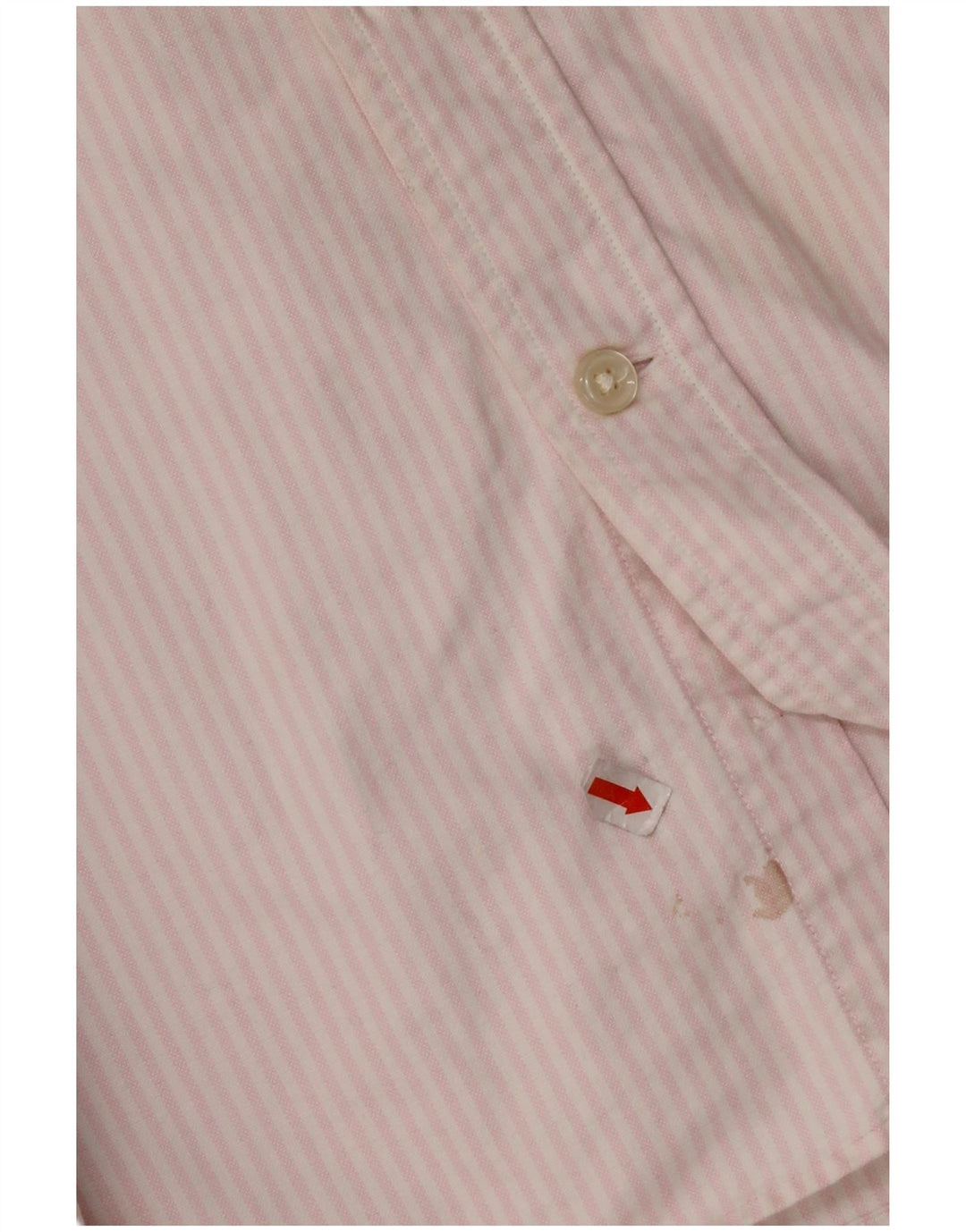 GANT Camisa Regular Fit XL De Algodón Con Rayas Pintadas Rosa Hombre
