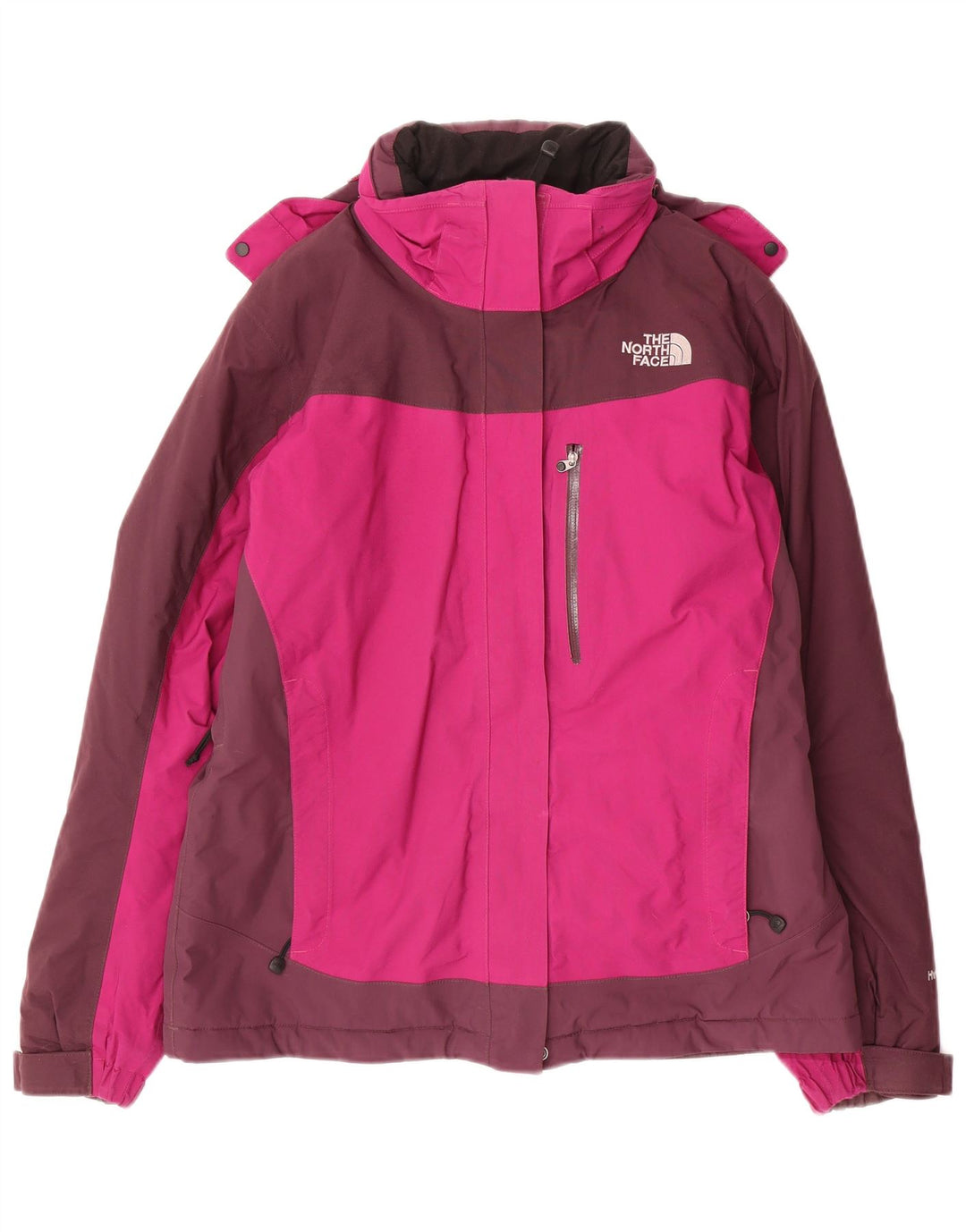 The North Face Chaqueta cortavientos para mujer UK 44 Medium Pink Colourblock