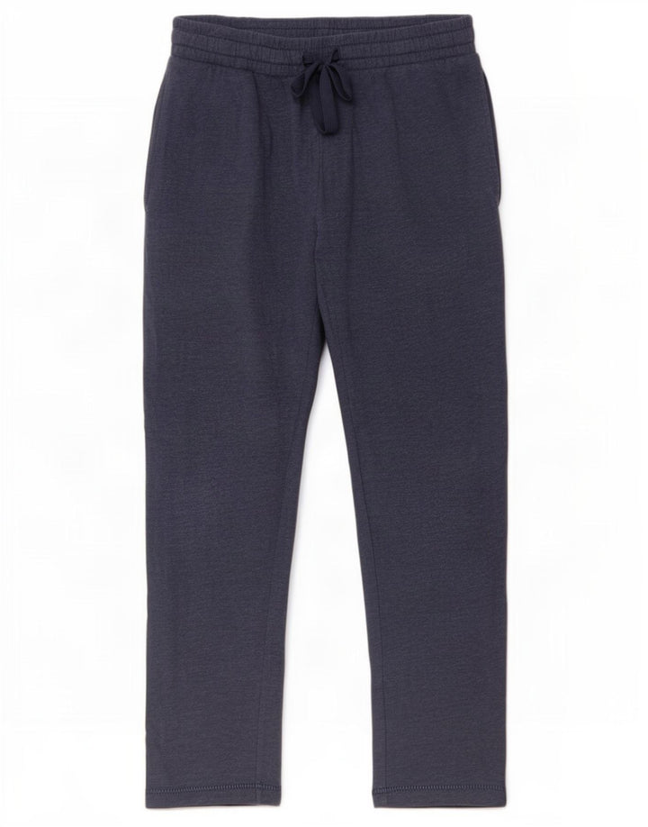 Marks & Spencer - Pantalones de chándal para hombre, talla pequeña, algodón azul marino