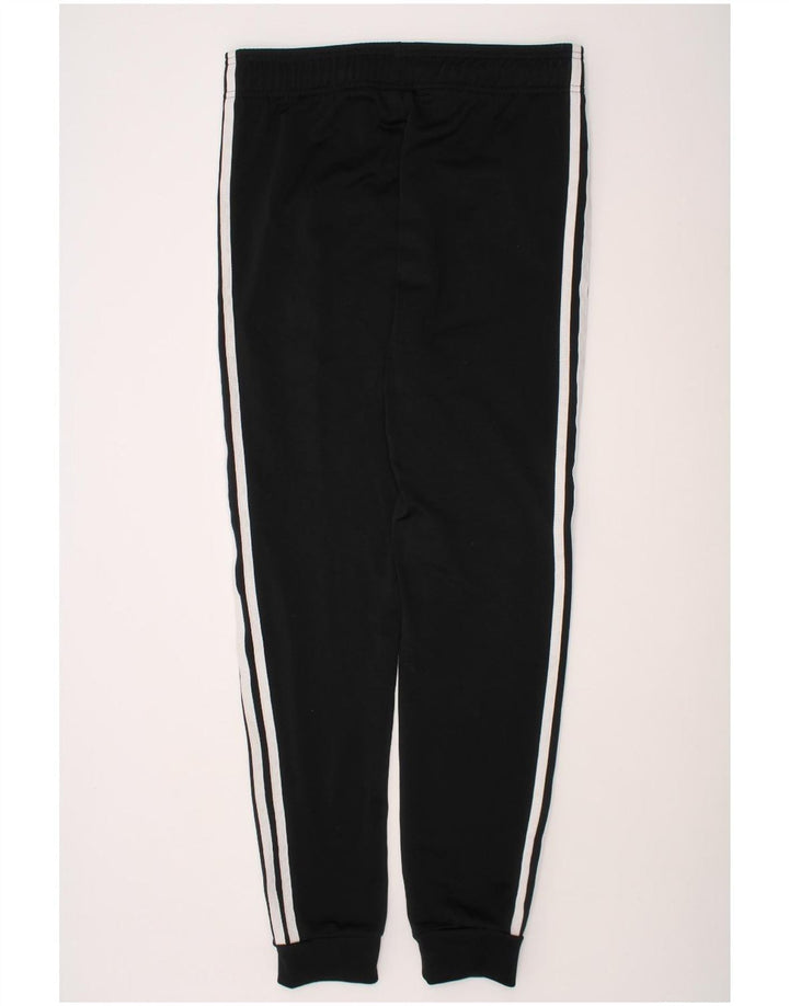 ADIDAS Boys Tracksuit Trousers Joggers 13-14 Years  Black Polyester Vintage Adidas and Second-Hand Adidas from Messina Hembry 