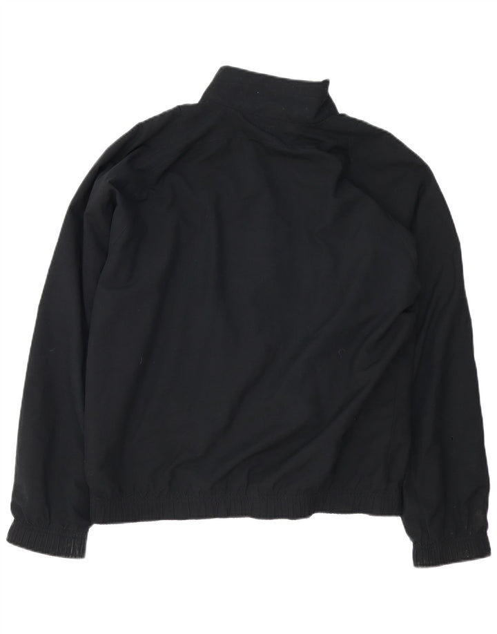 Nike - Chaqueta de chándal para hombre, talla 38/40, poliéster negro mediano