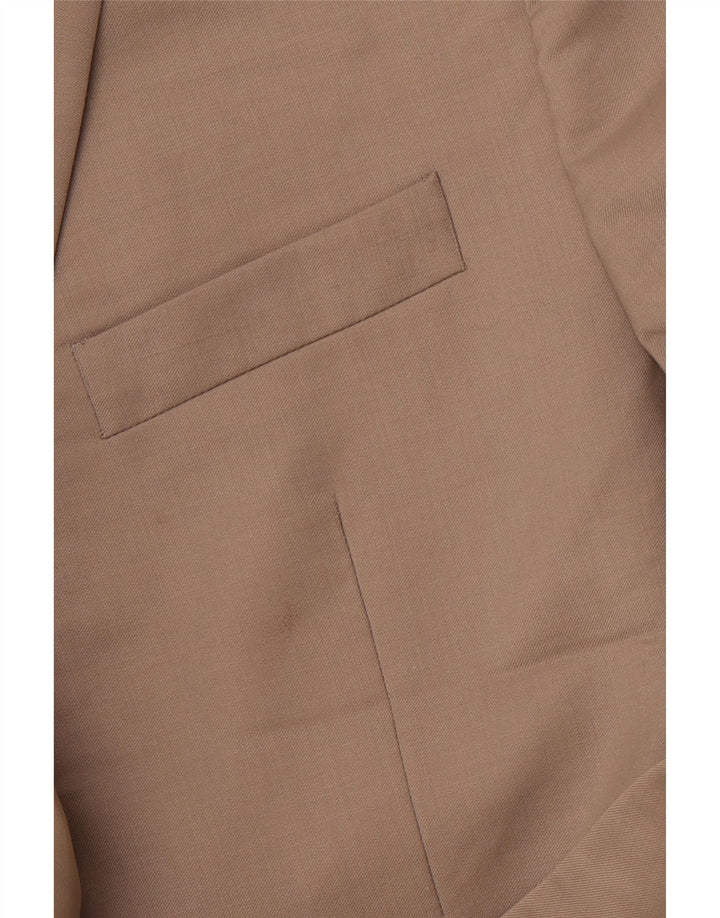 RALPH LAUREN Chaqueta tipo blazer de 2 botones para hombre UK 44 2XL Lana beige