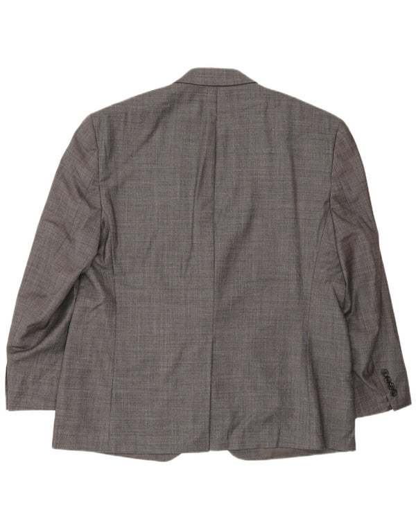 Chaps Chaqueta tipo blazer de 2 botones para hombre UK 44 2XL Lana gris